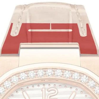 watch leather strap insert for Patek Philippe Nautilus 7010 ladys' watch band