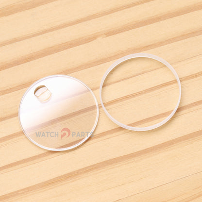 Watch Sapphire Crystal Gasket for Tudor Prince Date 79280/79260/79270 40mm Chronograph Watch Glass