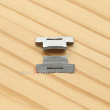 Steel 24.14mm Watch Leather Strap Insert for IWC 3538 Aquatimer Automatic 2000 42mm Watch Band Link