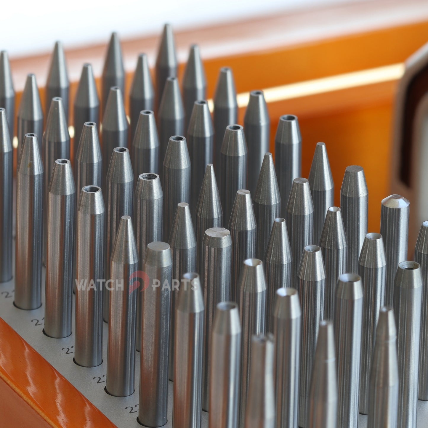 Professional Watchmaker Staking Set–Precision Punch&Anvil Bench Tool Kit for Pressing Hands&Balance Staffs&Gears&Rotor Bearing Screw