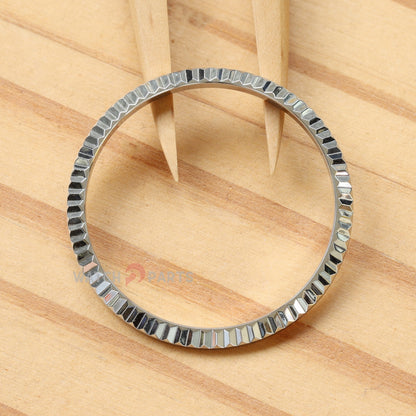 Steel Fluted Bezel Insert for Rolex Datejust 68273 68274 31mm Watch