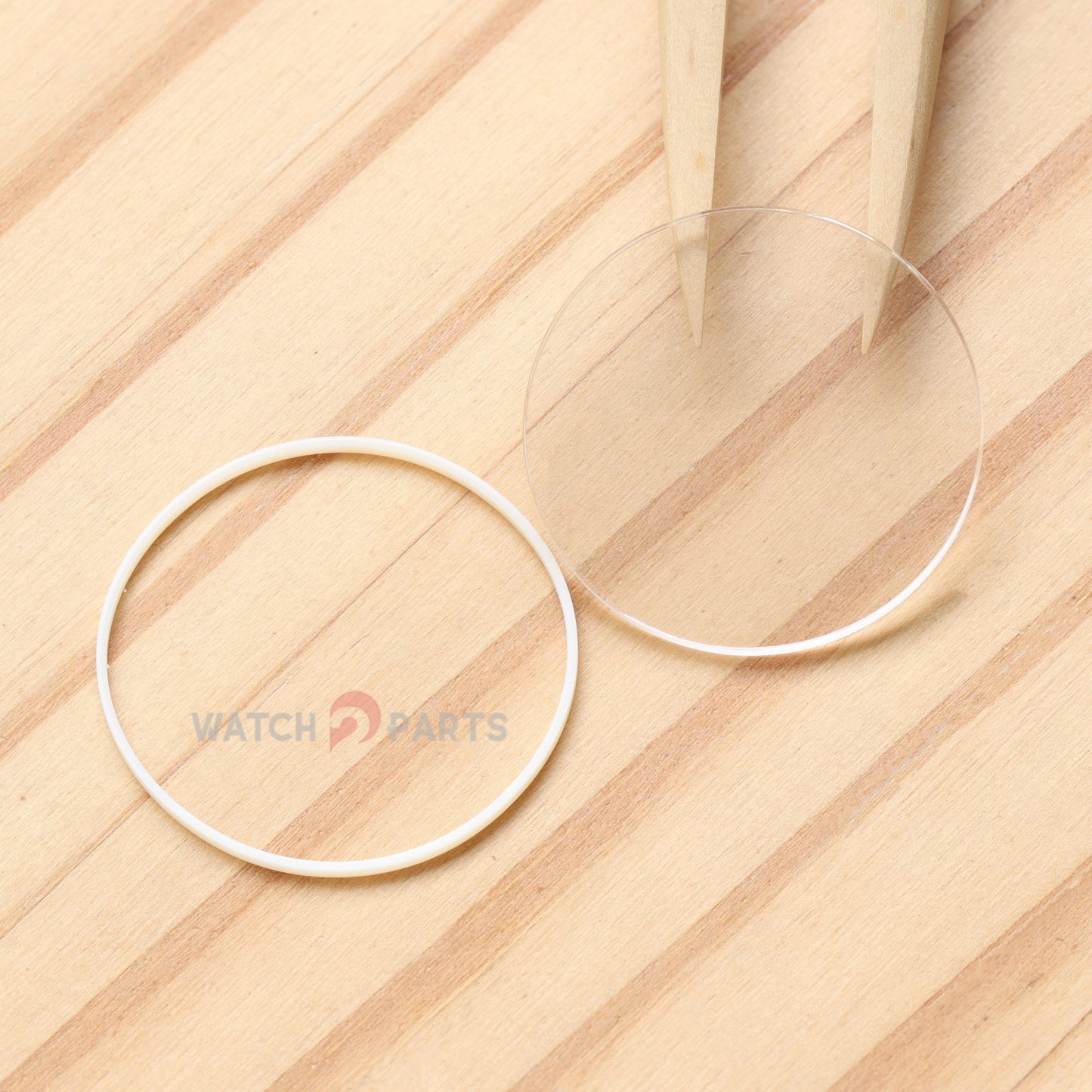 Watch Sapphire Crystal&Gasket for Vacheron Constantin VC Malte 42015 38mm Front&Case Back Glass