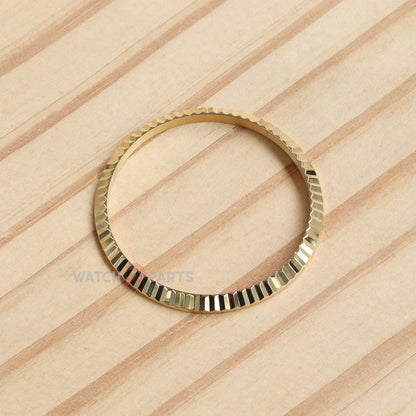 Steel Watch Bezel for Tudor Prince Date Day 76213/76214 36mm Fluted Ring - watch2parts