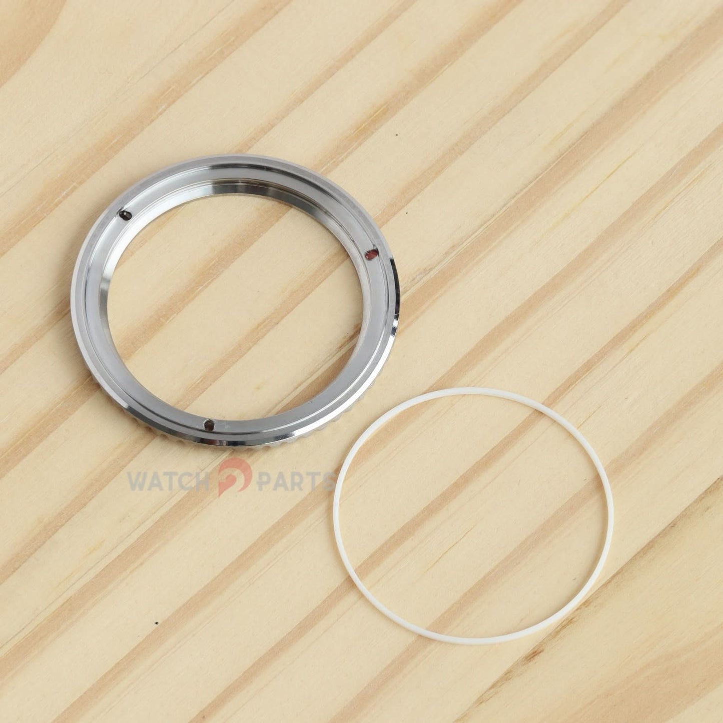 Mira el bisel para rubicias de yates rolex 42 mm Rubies y spinela azul sintética/espinela morada y moissanite