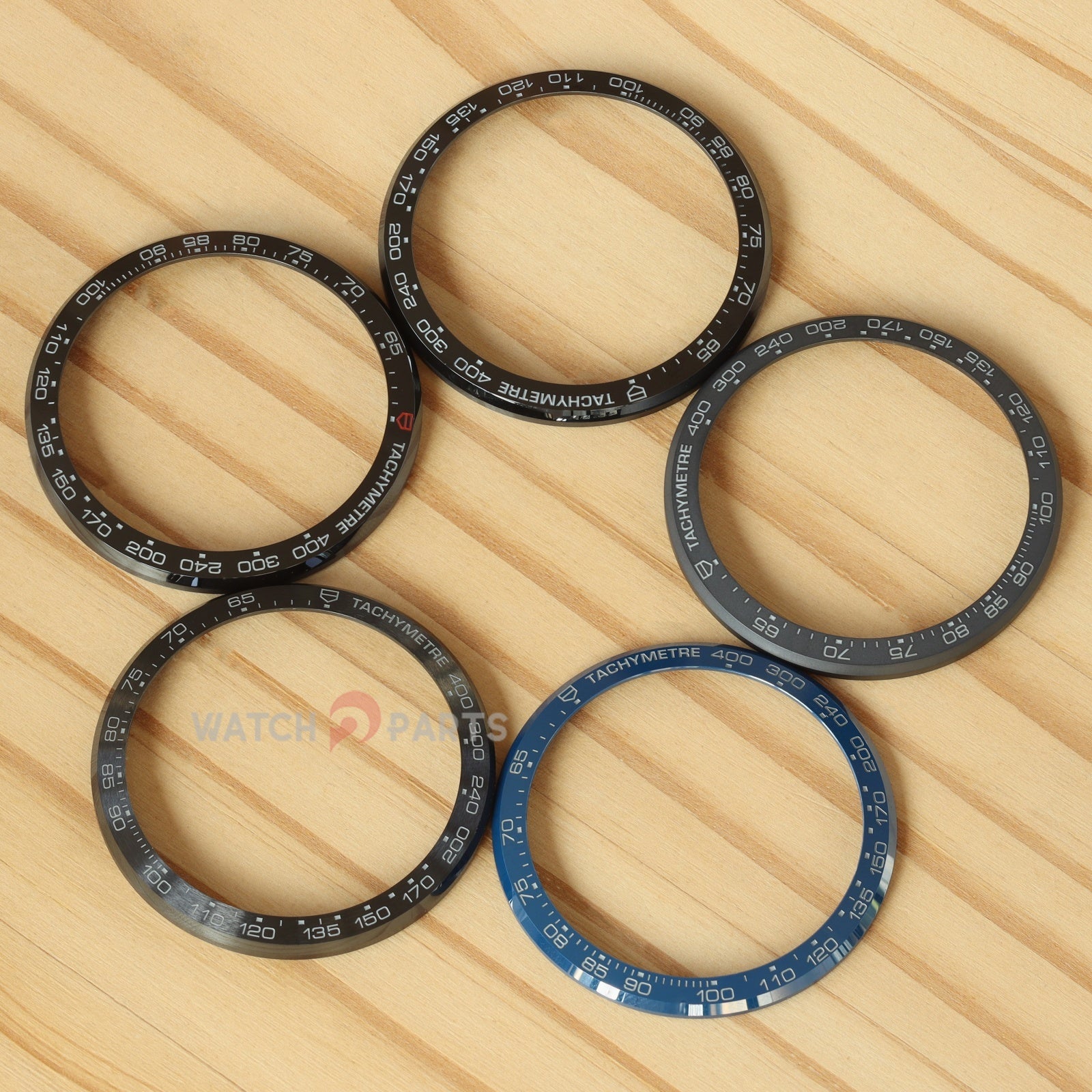 Ceramic Watch Bezel for TAG Heuer Carrera Calibre Heuer 01 CAR2A1Z.FT6044 45mm Watch - watch2parts