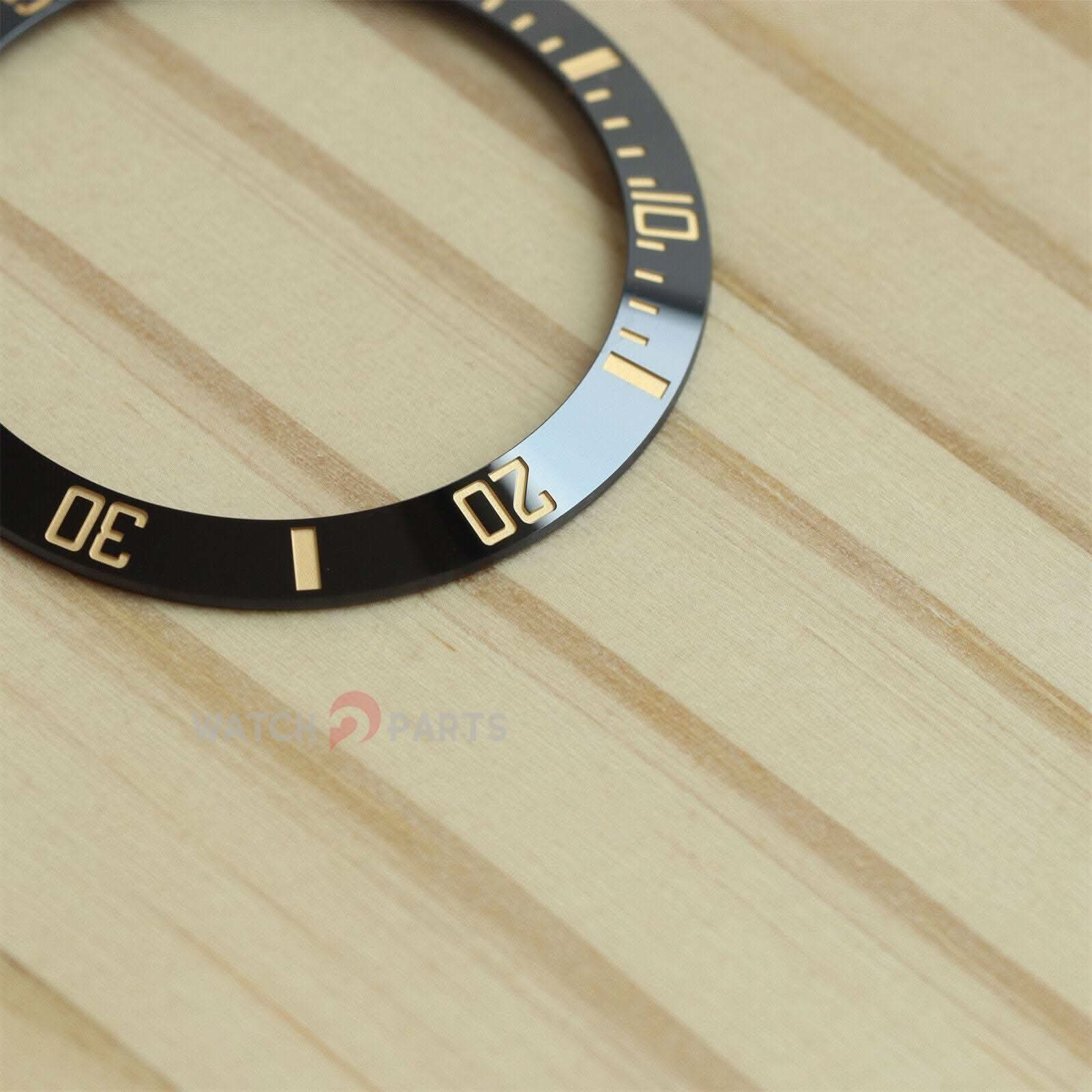 Céramic en acier de lunette pour Rolex Submariner 40 / 41mm 116610 126610 Watch