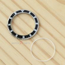 Black Onyx & Synthetic Moissanite Diamond Watch Bisel para Rolex Submariner 40/41 mm Watch Gemstone Bezel