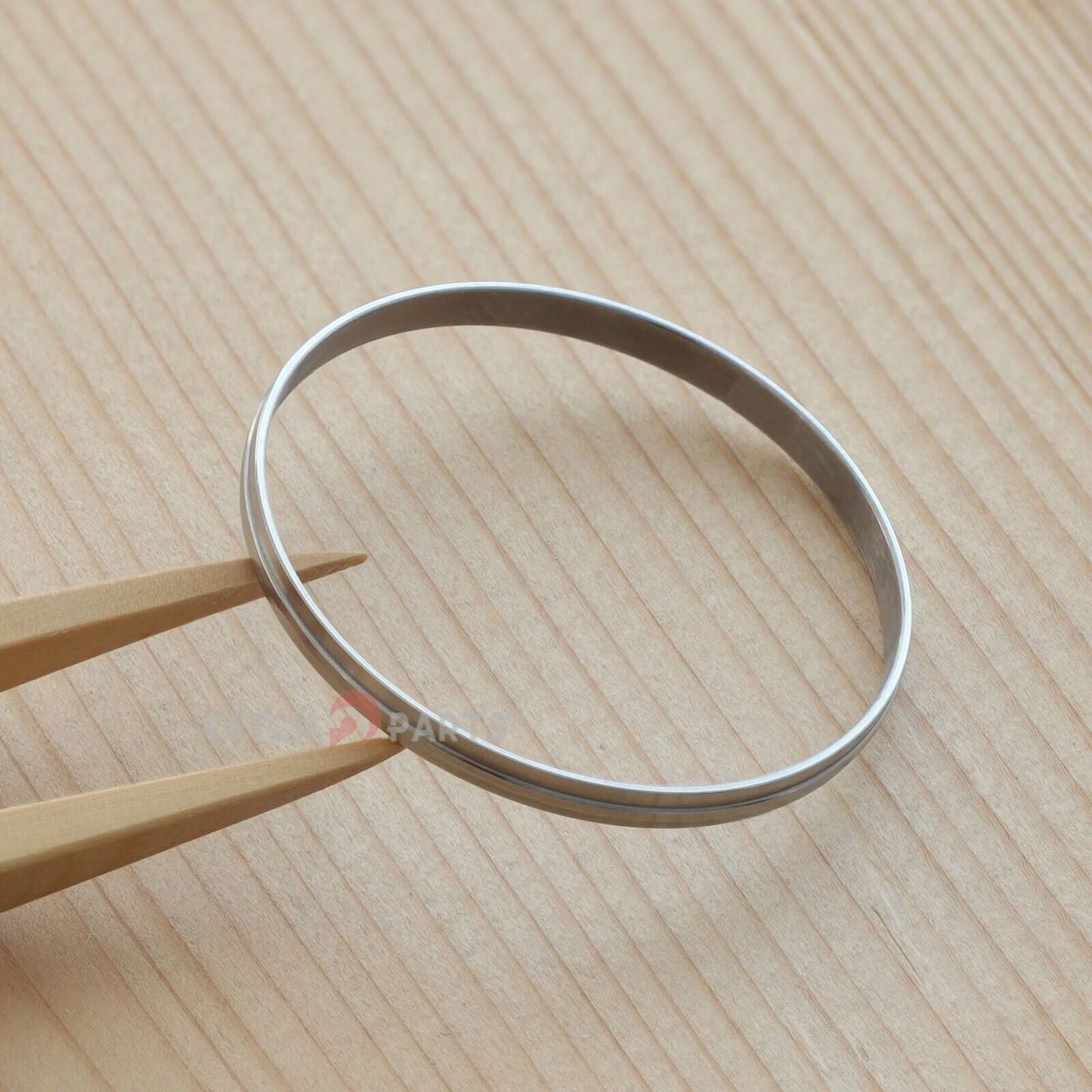 Mira el anillo de retención de la junta de acero de cristal para el bisel Rolex Daytona 116500 Watch