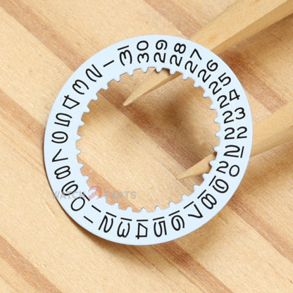Календарь с белыми буквами для часов Rolex GMT MasterⅡ cal.3186 116710