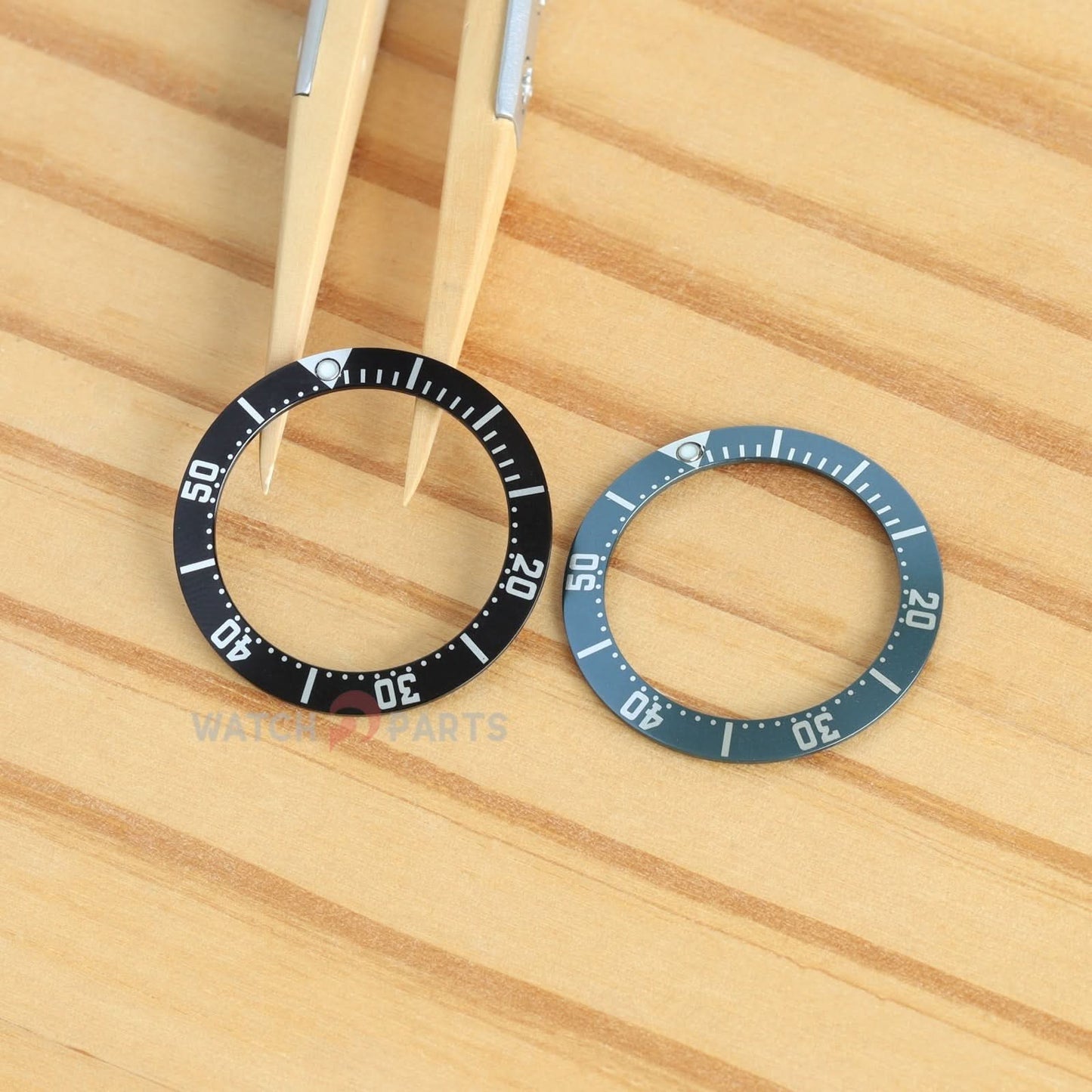 Mira el bisel de aluminio para Omega Seamaster 300M 2583.80 28 mm Inserto de reloj