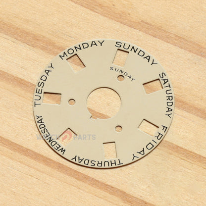 Day/Date Wheel Disc for Rolex Caliber 3055 Watch Calendar