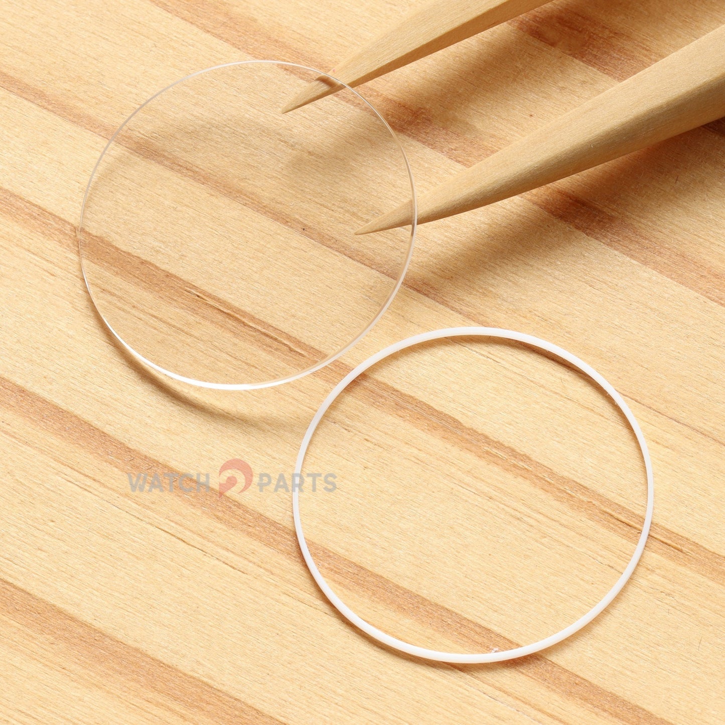 Double Domed Watch Sapphire Crystal&Gasket for Chopard Happy Sport 288948 38mm Glass