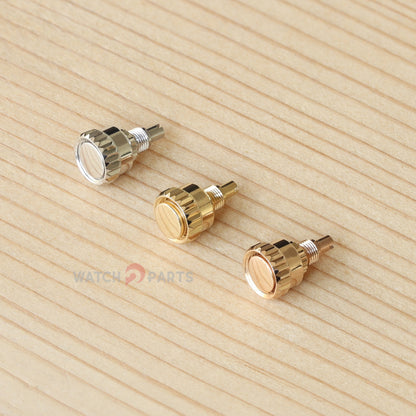 18K Gold/White Gold/Rose Gold Watch Button Pusher for Rolex Daytona 40mm Watch