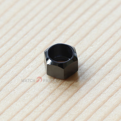 Ceramic Watch Crown Cap Pusher Cover for Audemars Piguet AP 26470 Royal Oak Offshore Chronograph 42mm Watch - watch2parts