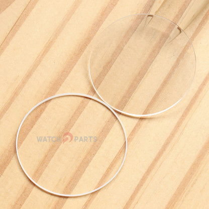 Double Domed Watch Sapphire Crystal&Gasket for Chopard L.U.C 168544 42mm Glass
