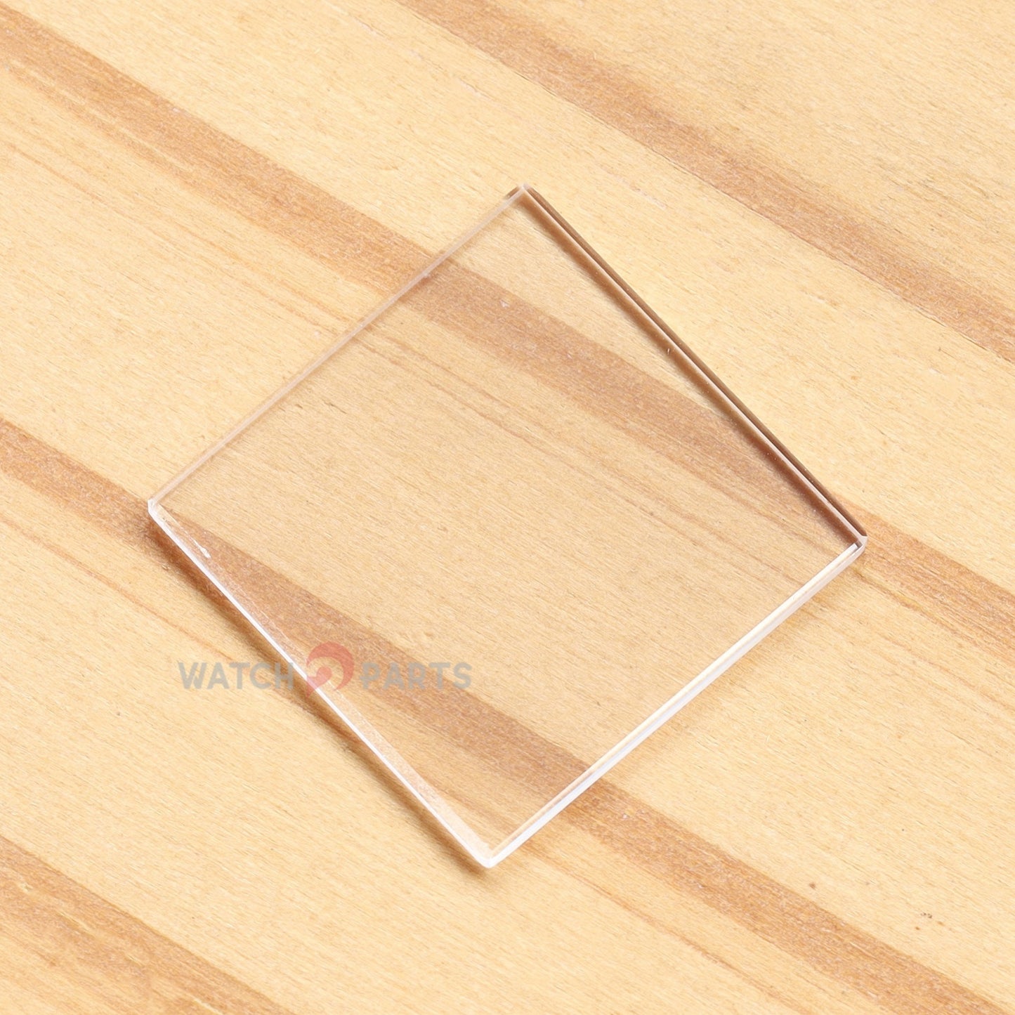 Tonneau Flat Square Sapphire Crystal for Chopard Ice Cube 136690 25x25mm Watch Glass