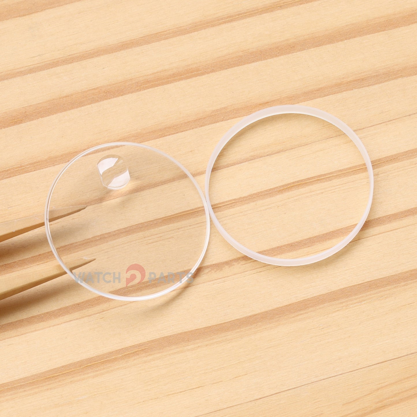 Watch Sapphire Crystal Gasket for Tudor Prince Date 79280/79260/79270 40mm Chronograph Watch Glass