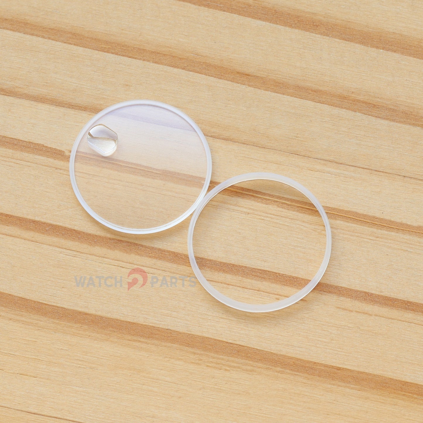 Watch Glass&Gasket for Tudor Princess 92413/92400/92414 25mm Sapphire Crystal Stepped Edge