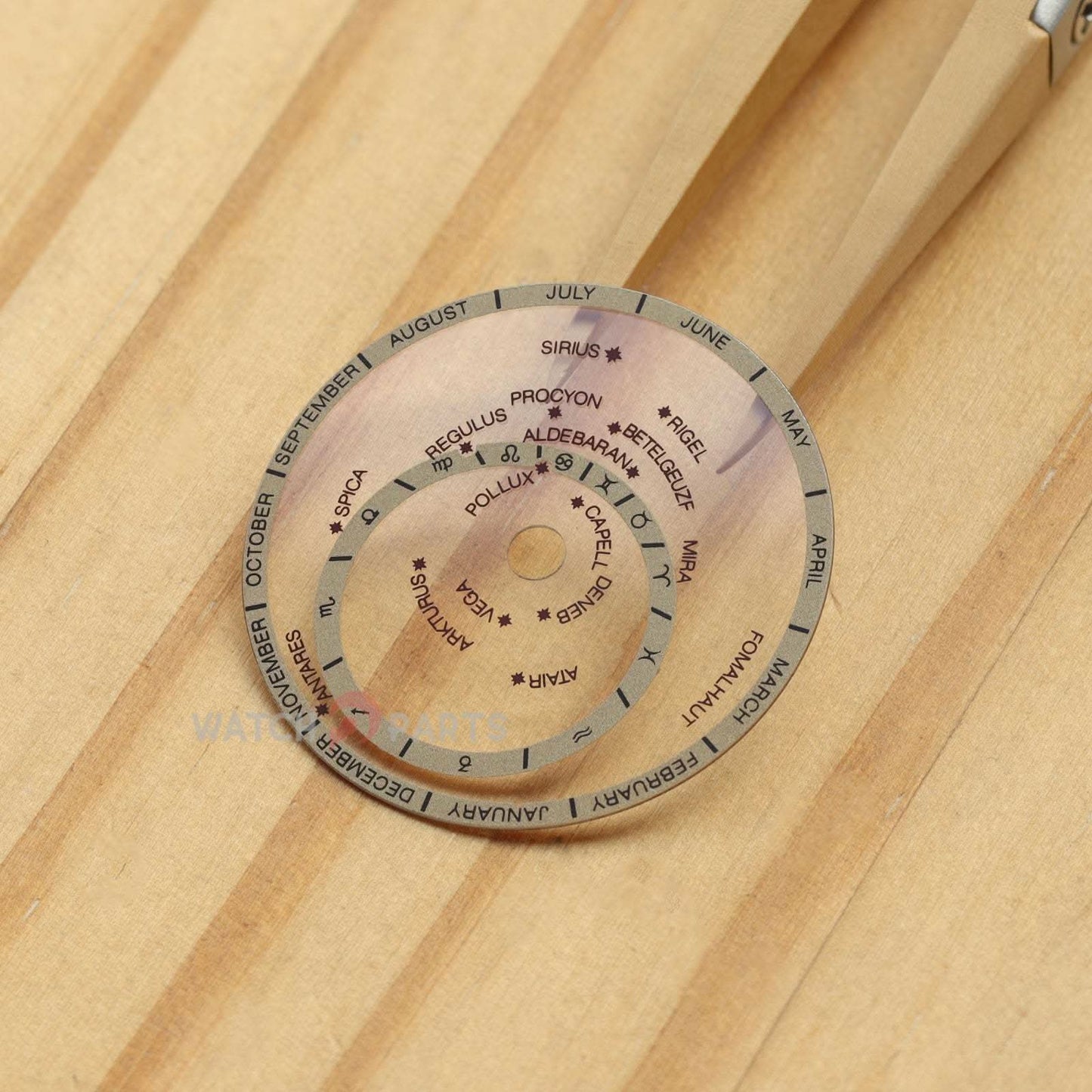 Mira Cristal de zafiro para Ulysse Nardin Astrolabium Galileo Galillei Un 911-22 Watch Glass