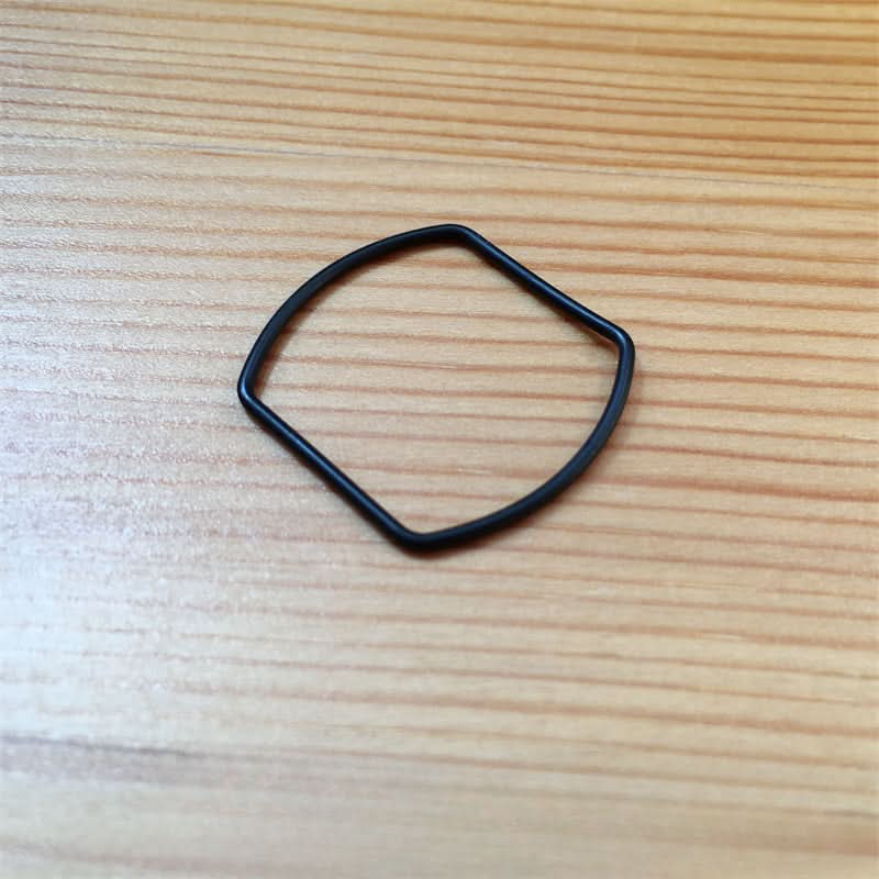 Bisel de goma impermeable/anillo de cubierta posterior para reloj automático Cartier Roadster