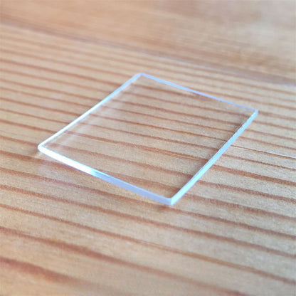 Vidrio de cristal de zaforil de cúpula única para el tanque jumbo de carrier Vermeil Sterling Watch