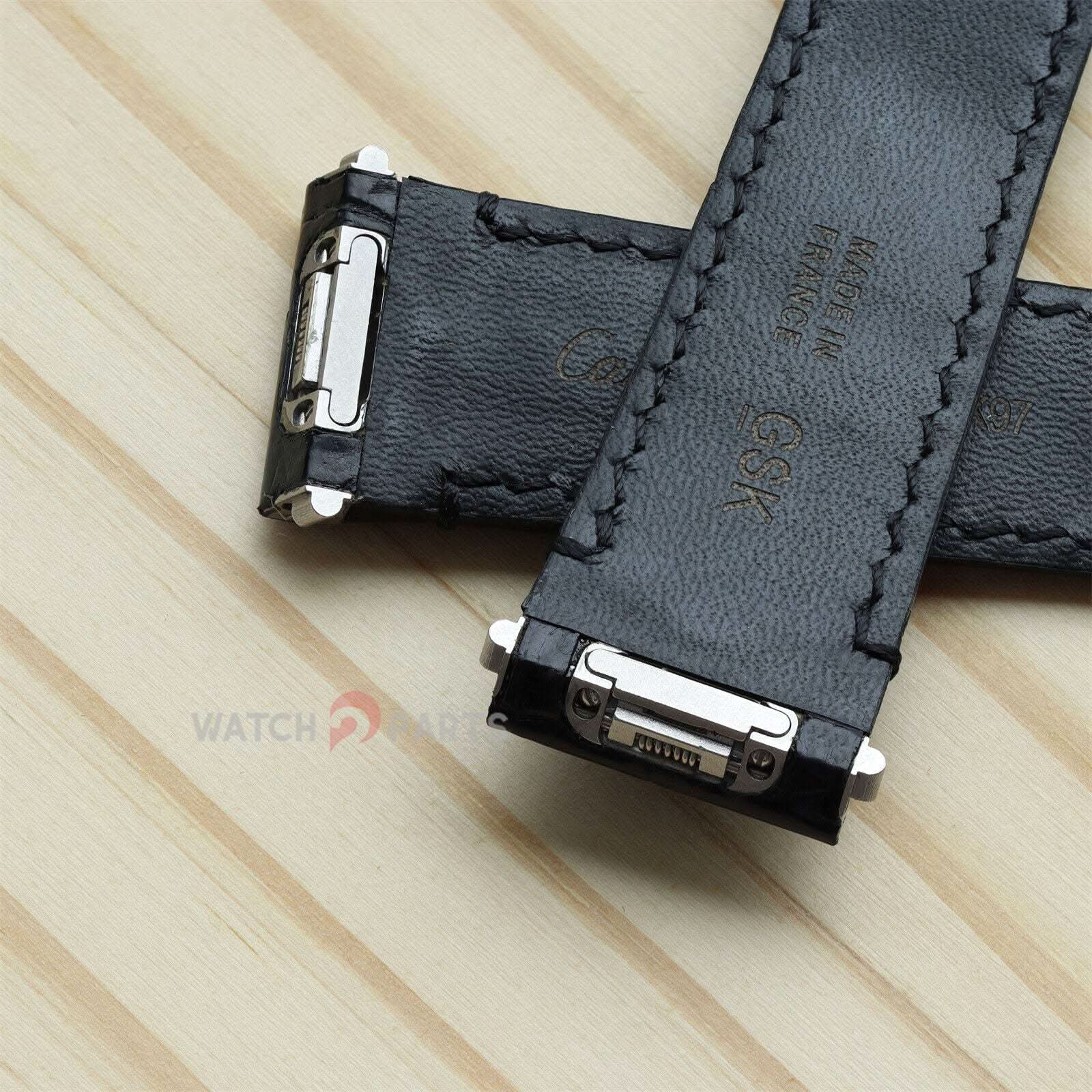 Watch Quick Release Leather Strap for Cartier Santos 18.5/21mm Band