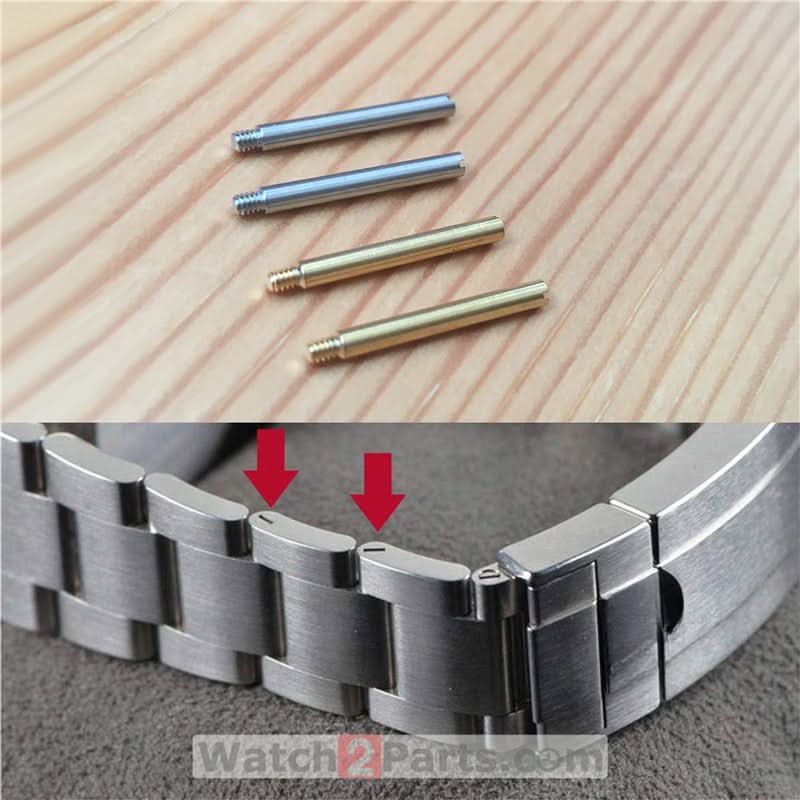 watch screw tube for Rolex SUB Submariner automatic watch band connect buckle screw rod