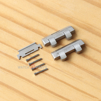 Watch Strap Inserts+Quick Release Component+Screw Pin for Audemars Piguet AP Royal Oak Offshore 42/44mm Watch Leather Band