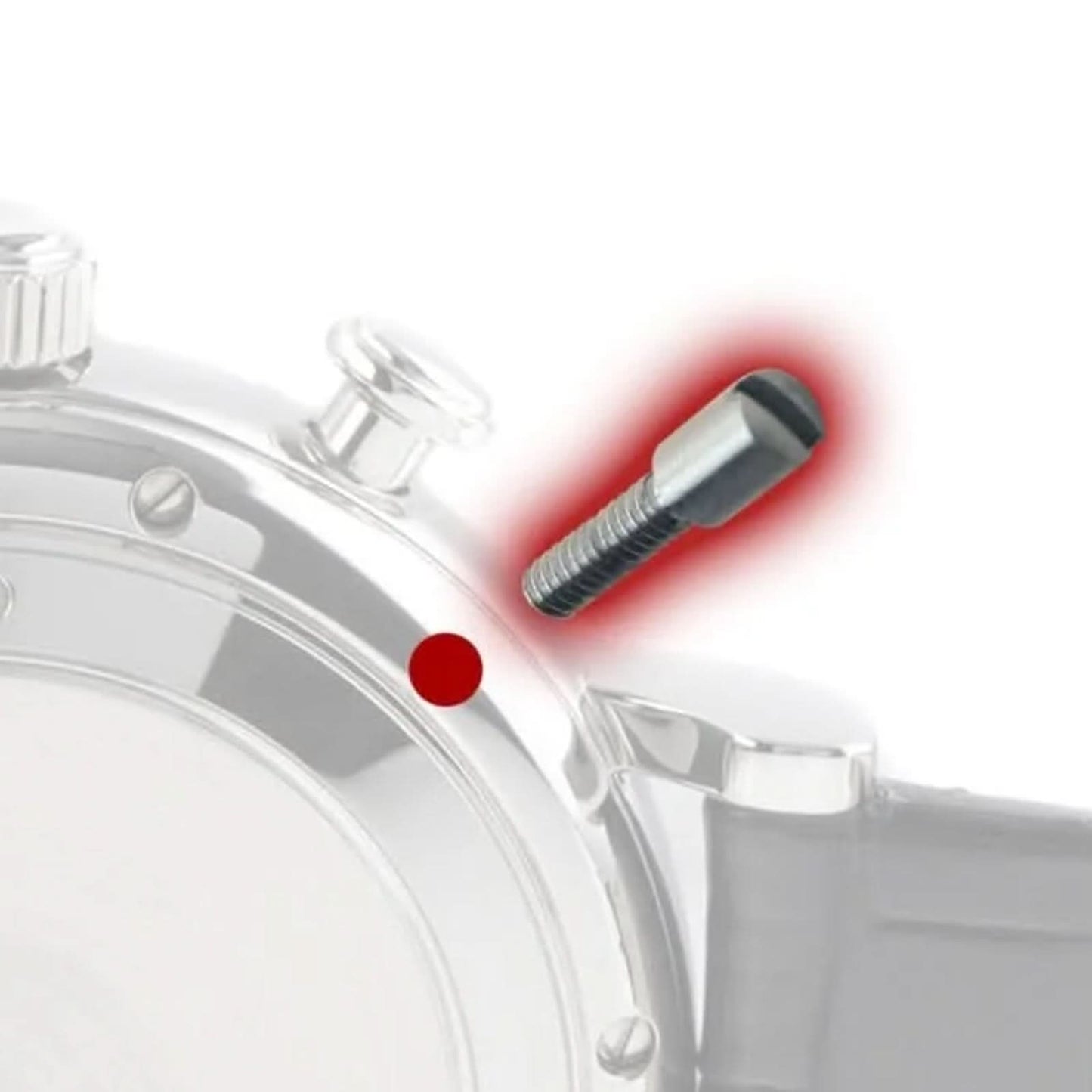 Watch Case Screw for IWC IW3910 Portofino Family Watch Back Cover Case Middle