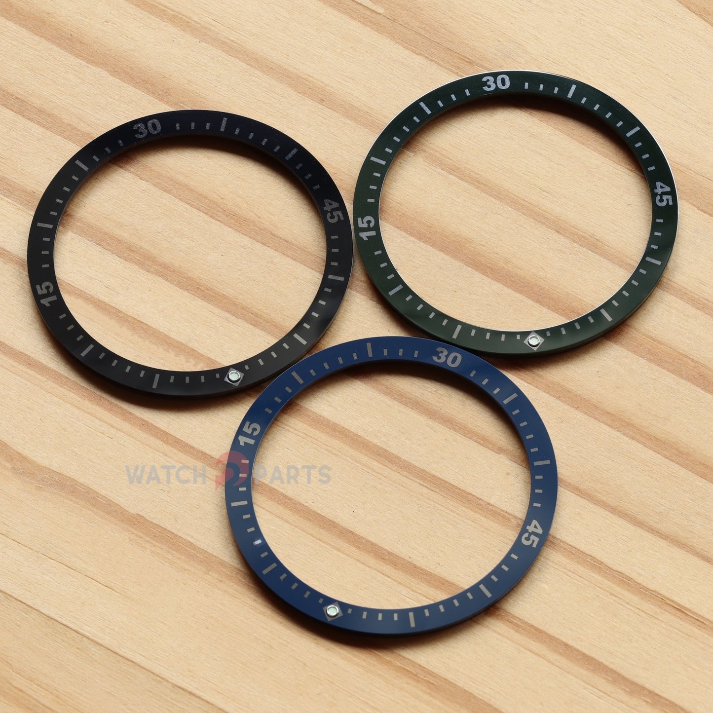 Ceramic Bezel for Blancpain 5000 Fifty Fathoms Bathyscaphe 43mm Watch