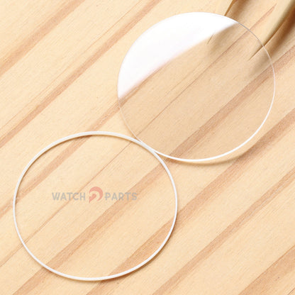Watch Sapphire Crystal&Gasket for Vacheron Constantin VC Traditionnelle 81574/85290/87172/82172 Front&Case Back Glass