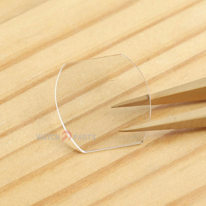 Mira Cristal de zafiro para Ulysse Nardin Michelangelo Chronograph Un 563-42 Watch Glass