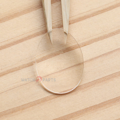 Watch Sapphire Crystal for Breguet REINE DE NAPLES 8928 33×24.95mm Front&Case Back Glass - watch2parts