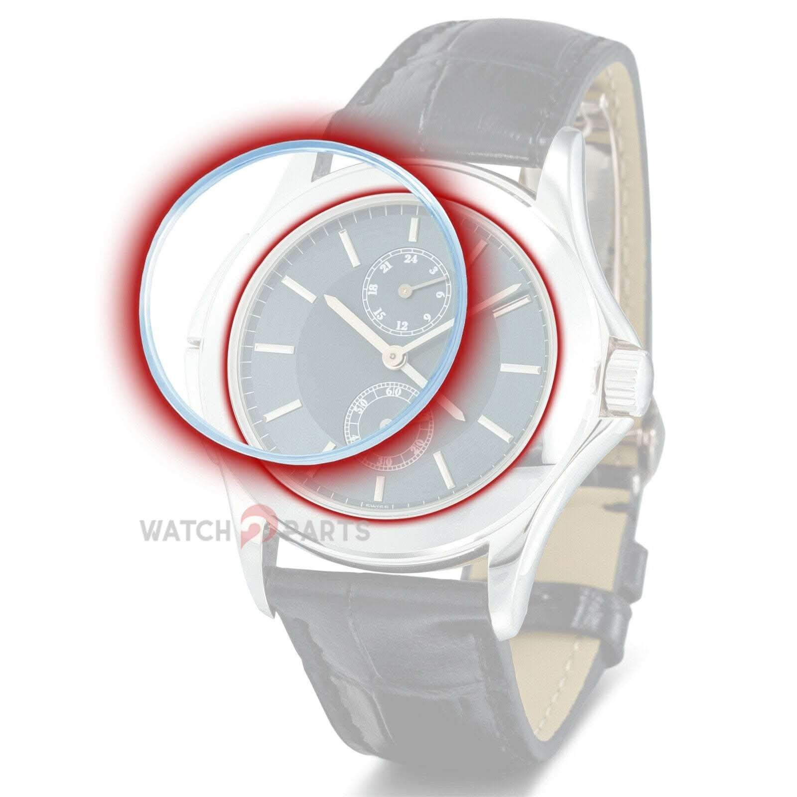 Watch Sapphire Crystal Glass for Patek Philippe 5108/5134 Calatrava/Travel Time