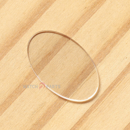 Ellipse Flat Watch Glass for Bvlgari Ovale OV27G 27x20mm Sapphire Crystal