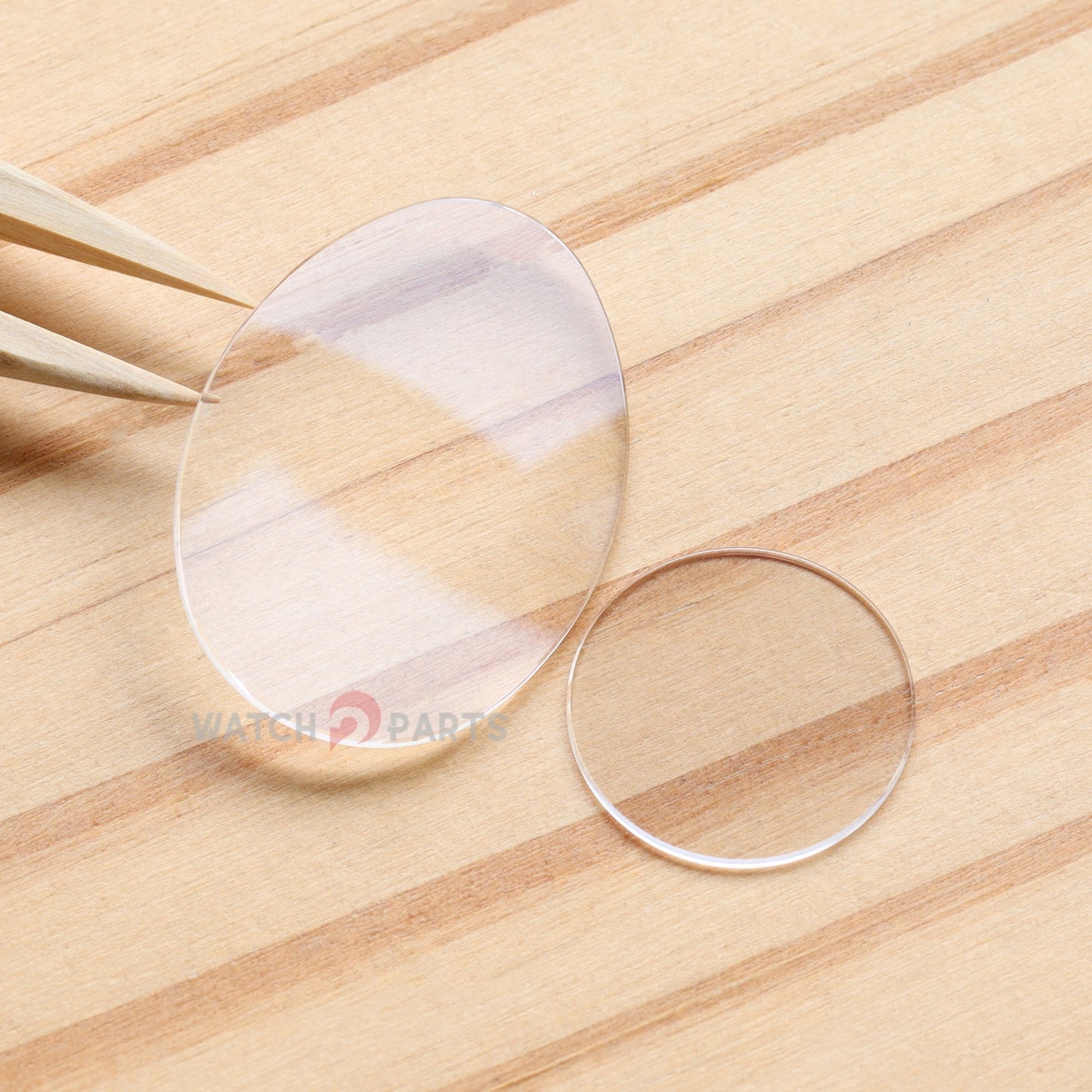 Watch Sapphire Crystal for Breguet REINE DE NAPLES 8928 33×24.95mm Front&Case Back Glass - watch2parts