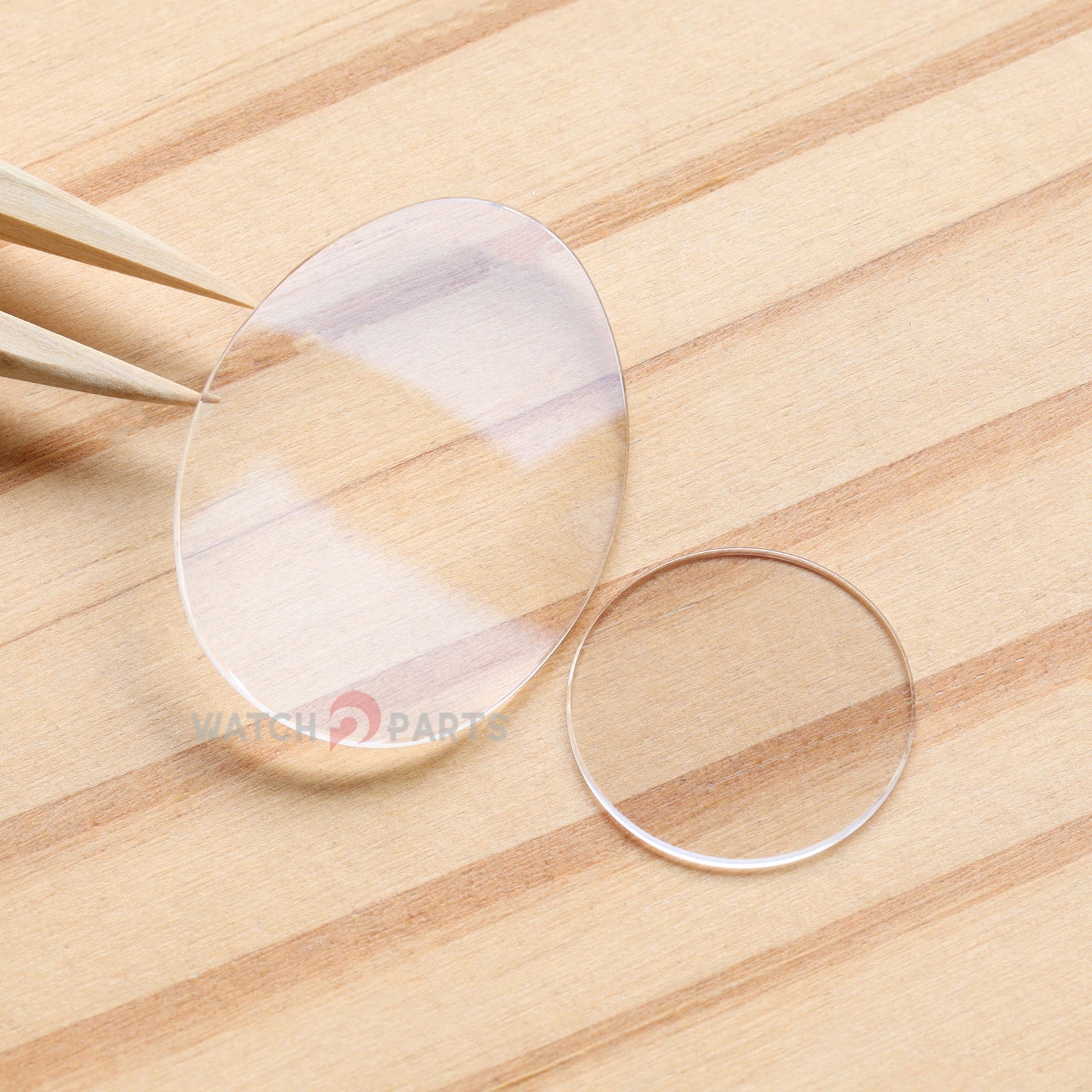 Watch Sapphire Crystal for Breguet REINE DE NAPLES 8928 33×24.95mm Front&Case Back Glass - watch2parts