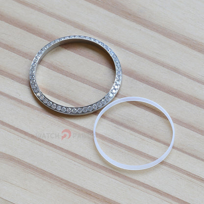 Watch Diamond Bezel for Rolex Datejust 36 Watch Gemstone - watch2parts