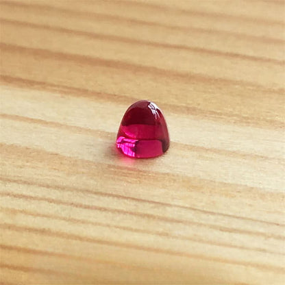 Garnet Red Watch Crown Zircon Crystal for Santos De Cariter Dumont WGSA0036 Automatic Watch Crown