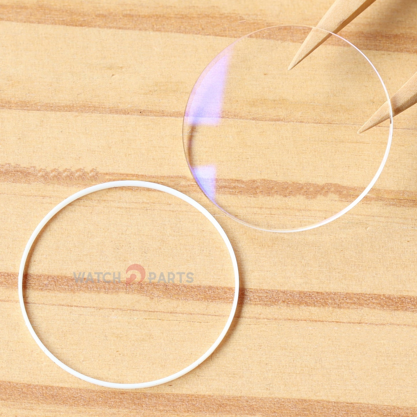 AR Coating Double Domed Watch Sapphire Crystal for Chopard Imperiale 384221/388532 36mm Front&Case Back Glass