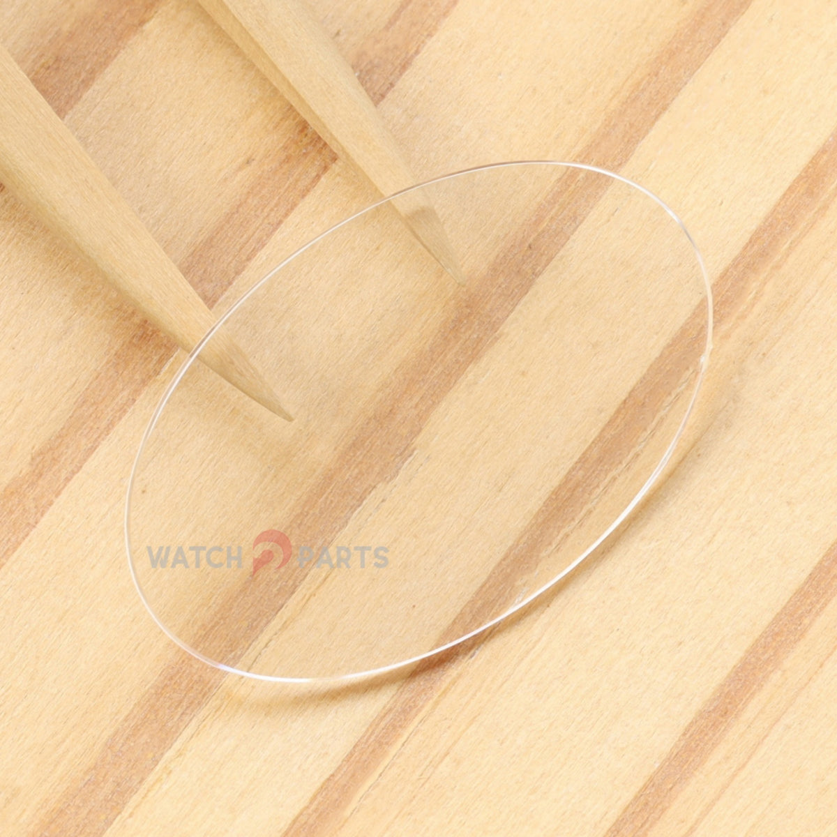 Ellipse Flat Watch Glass for Bvlgari Ovale OVW27GG/12 27x19mm Sapphire Crystal