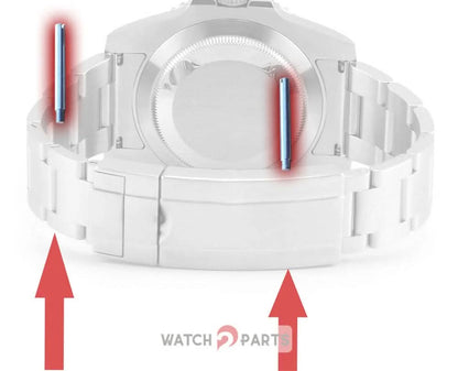 watch buckle/bracelet screw tube for Rolex Submariner Date 41mm 126610 watch steel band