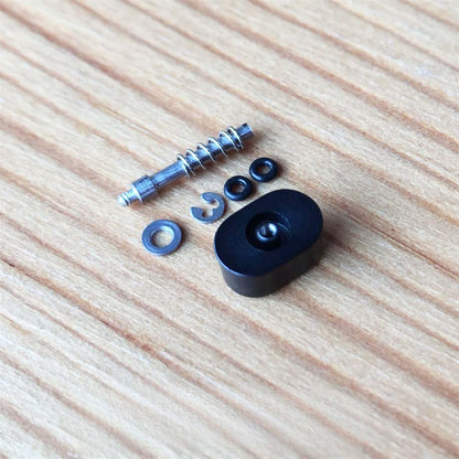 Pusher di orologio opaco nero per IWC Aquatimer Chronograph Watch Pulsante Parti