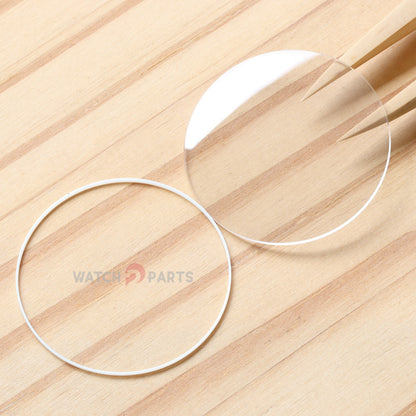 Double Domed Sapphire Crystal&Gasket for Vacheron Constantin VC Harmony 7810S 40×49.3mm Watch Glass