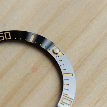 Керамический безель для часов Rolex Sea-Dweller Deepsea 126660 116660, белое золото