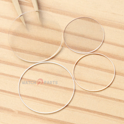 Watch Sapphire Crystal&Gasket for Vacheron Constantin VC Patrimony 85180/86180 Front&Case Back Glass