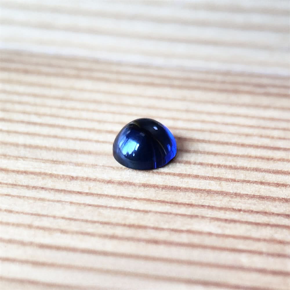 Watch Crown Blue Sapphire Dot for Cartier Pasha Watch Crown