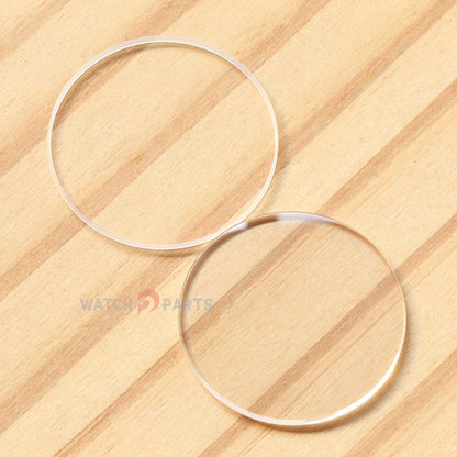 Double Domed Watch Sapphire Crystal&Gasket for Bvlgari Lucea 102198/102219 33mm Glass