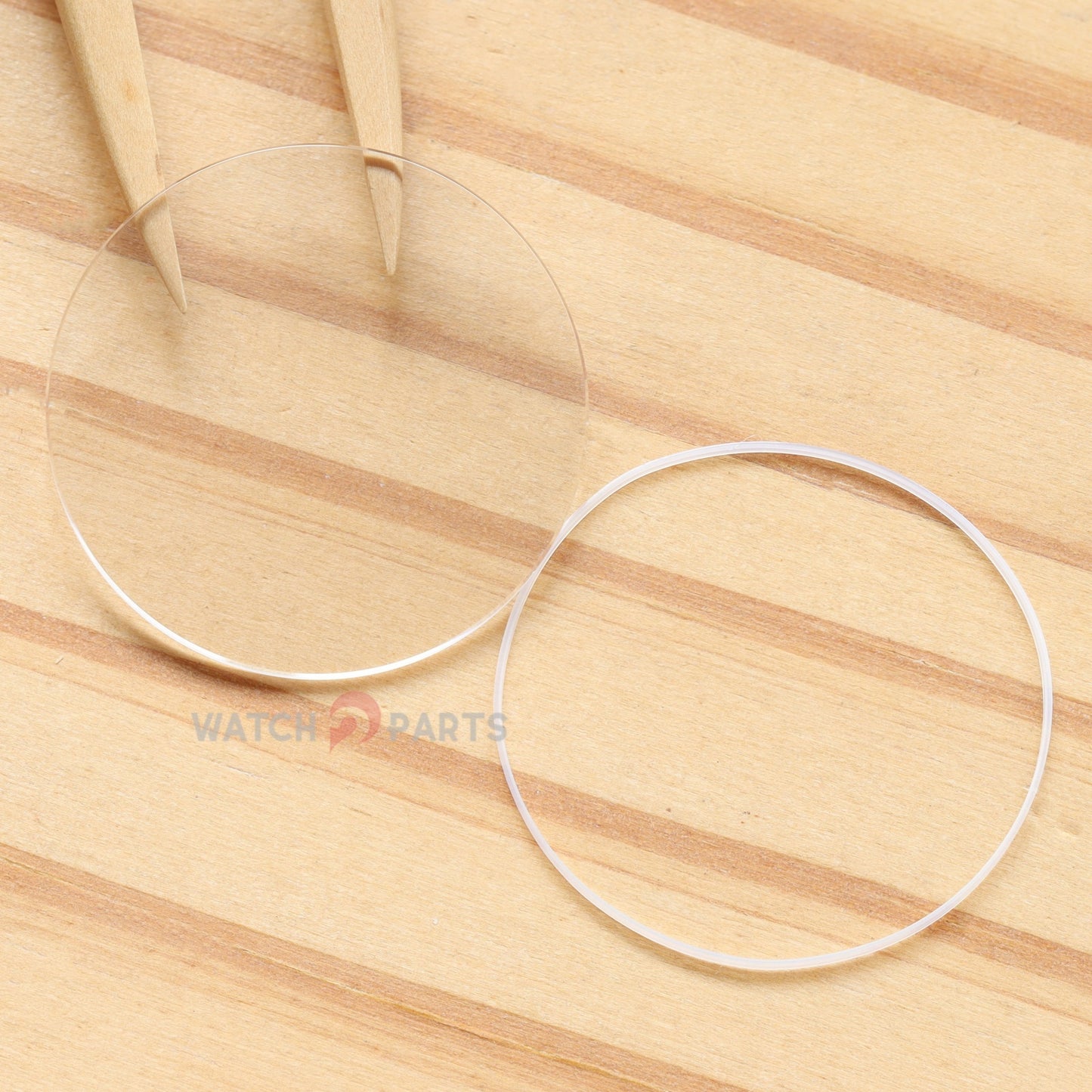 Double Domed Watch Sapphire Crystal&Gasket for Chopard Happy Sport 278492 36mm Glass