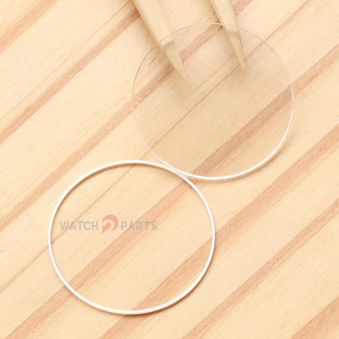 Watch Sapphire Crystal&Gasket for Vacheron Constantin VC Traditionnelle 81574/85290/87172/82172 Front&Case Back Glass